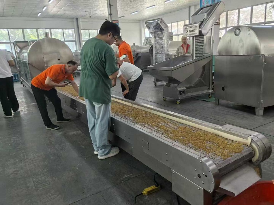 電磁流水線炒苦蕎機